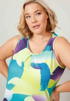 Strandaccessoire - Grün/Lila -Only Mode Winkel 8ffd021de26e46b38d9381c5745682b7