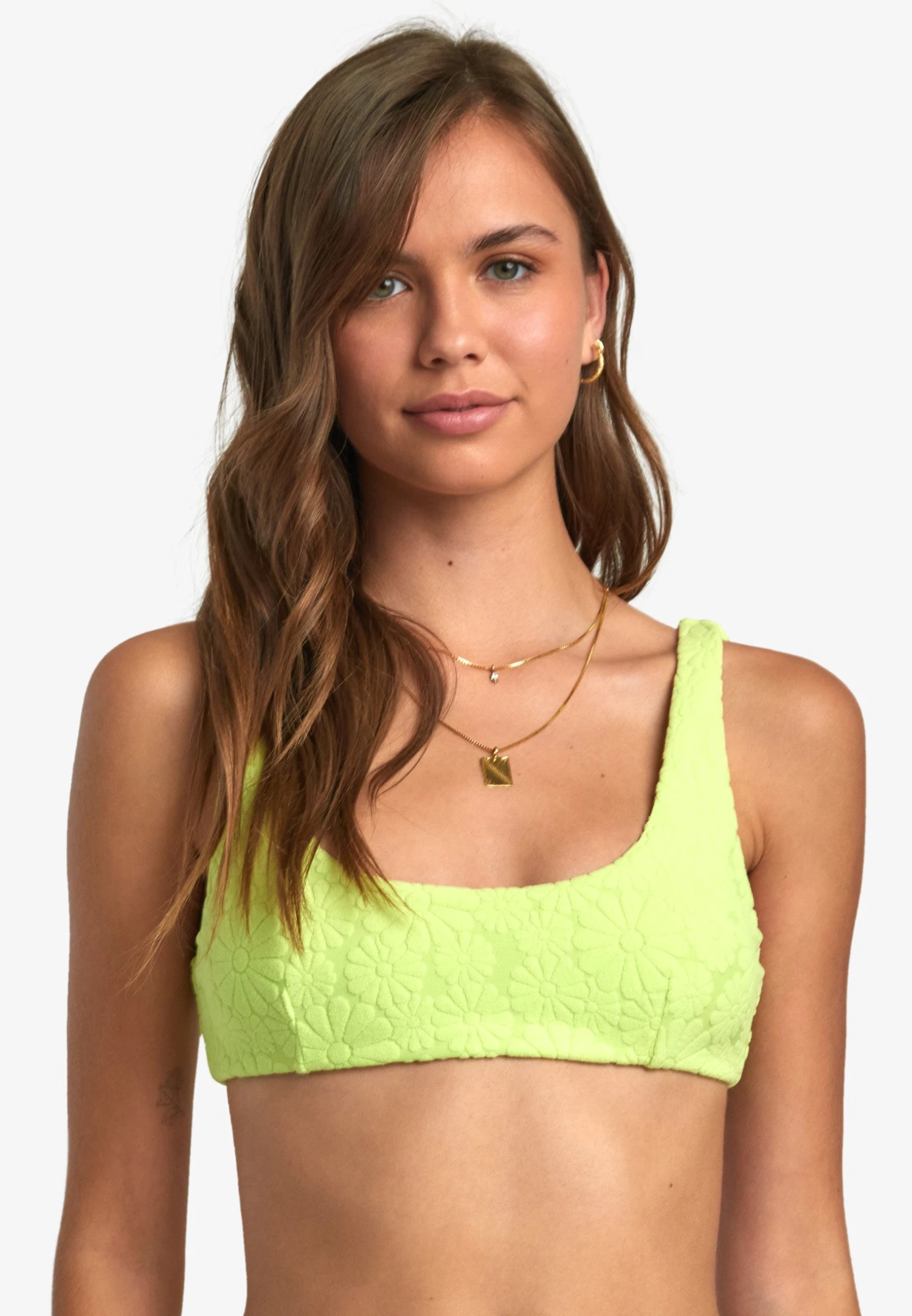 RVCA Dolly Haut DeBralette- Bikinitop - Daiquiri Green 1 RVCA Dolly Haut DeBralette- Bikinitop - Daiquiri Green