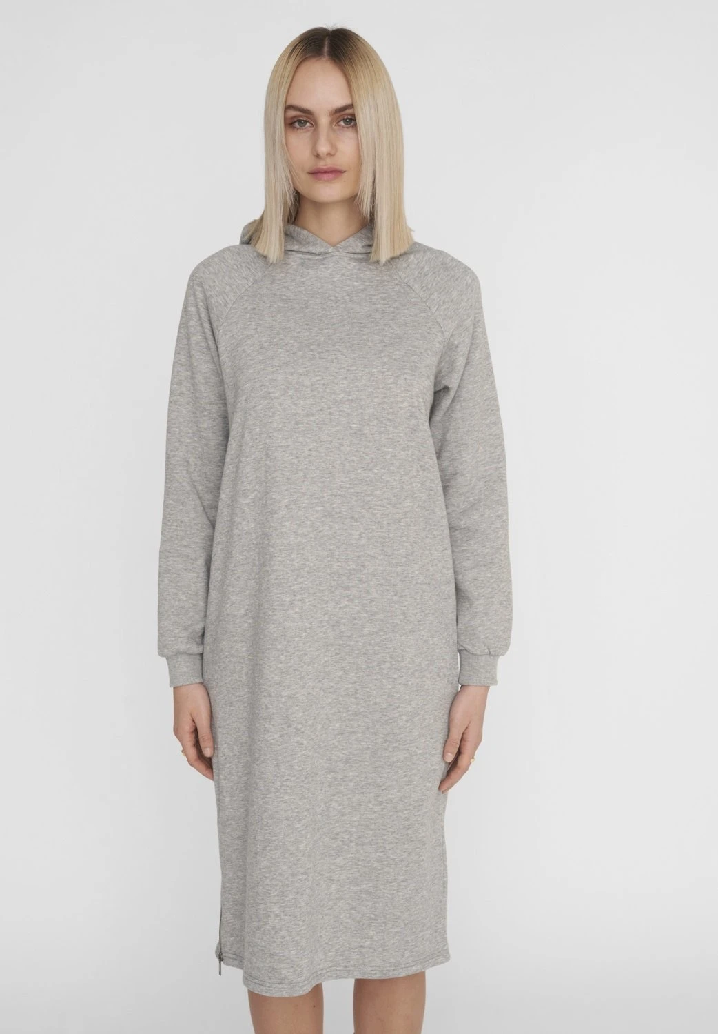 Noisy May Nmhelene Dress - Jurk - Light Grey Melange 1 Noisy May Nmhelene Dress - Jurk - Light Grey Melange