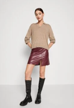 Noisy May Nmclara Penny Slit Noos - Kokerrok - Windsor Wine -Only Mode Winkel 914e6db4f41c474f8381d9815c0f9897