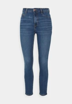 Gina Tricot Highwaist - Jeans Skinny Fit - Classic Blue -Only Mode Winkel 91684596d76c438cae563e899e755a64