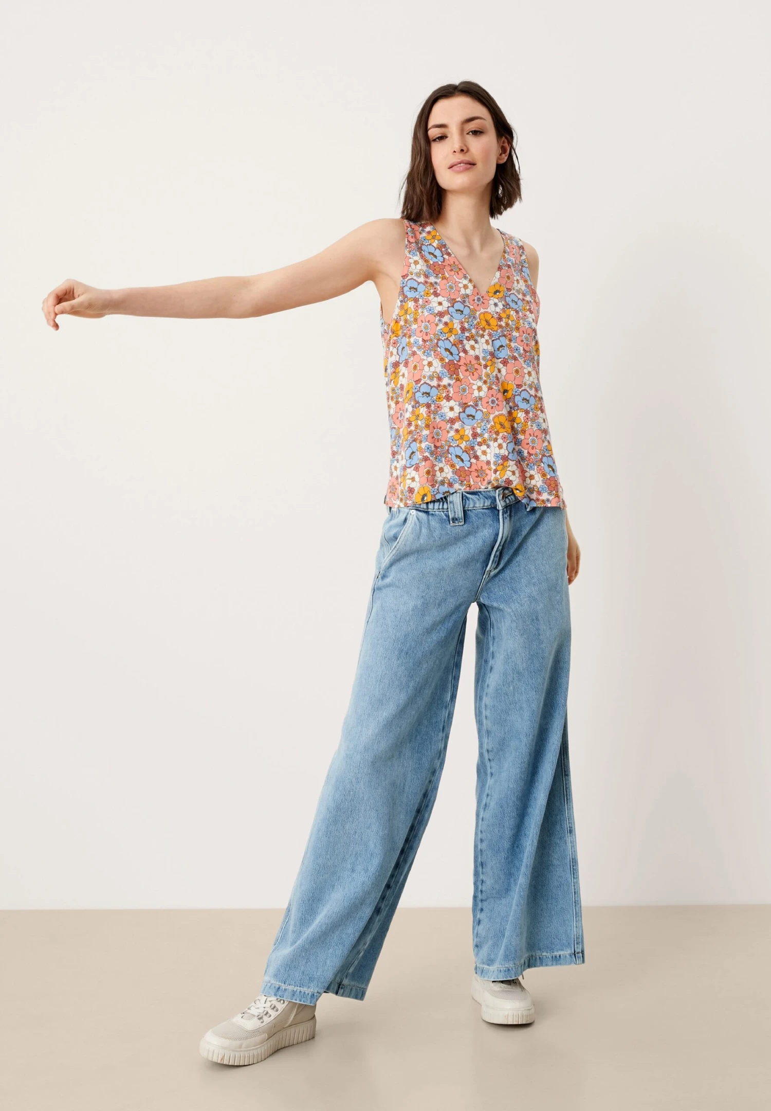 QS By S.Oliver Flared Jeans - Blue 2 QS By S.Oliver Flared Jeans - Blue - Afbeelding 2