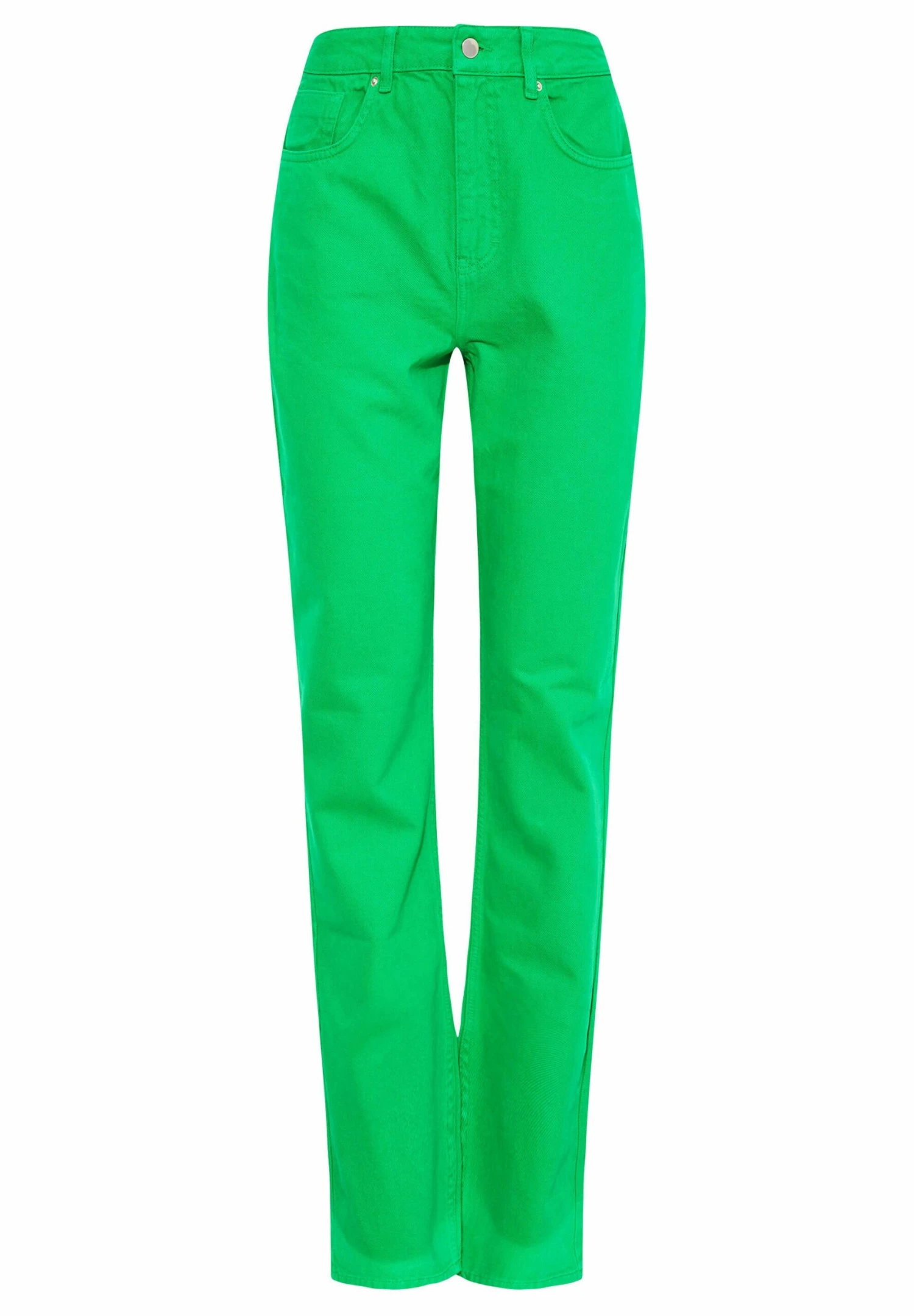 Mom- Slim Fit Jeans - Green 2 Mom- Slim Fit Jeans - Green - Afbeelding 2