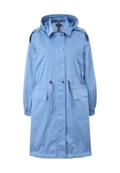 Comma D'Extérieur - Halflange Jas - Himmelblau -Only Mode Winkel 9237da59d9ae464891a7005bb47442b8