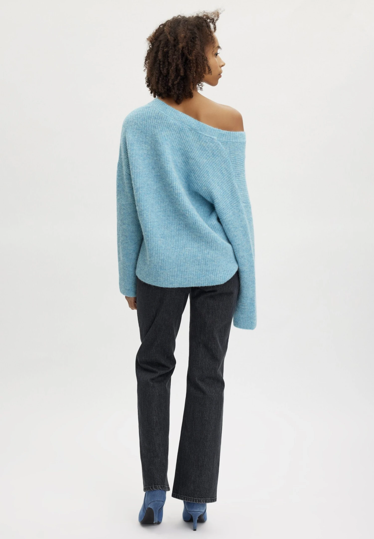 Gestuz Luciegz Hw Noos - Bootcut Jeans - Dark Grey Washed 2 Gestuz Luciegz Hw Noos - Bootcut Jeans - Dark Grey Washed - Afbeelding 2