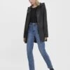 Vero Moda Vmmalou Coated Noos - Parka - Black