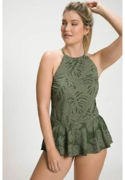 Ulla Popken Badpak - Lodengrün -Only Mode Winkel 929562a95e0942d4b9049836617d00d2