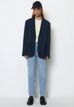 Marc O'Polo Aus Fliessendem - Halflange Jas - Deep Blue Sea 7 Marc O'Polo Aus Fliessendem - Halflange Jas - Deep Blue Sea -Only Mode Winkel 92fbc611acc2400bbda1181b1cd4838b