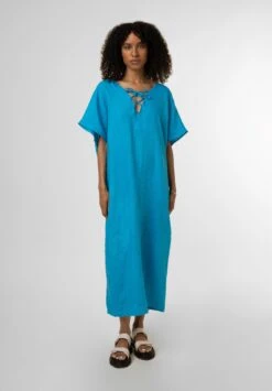FRNCH Eri - Maxi-Jurk - Bleu Azur