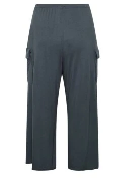 Curve Wide Leg - Cargobroek - Grey -Only Mode Winkel 93db28face2642eab18e07df60e8a3ed