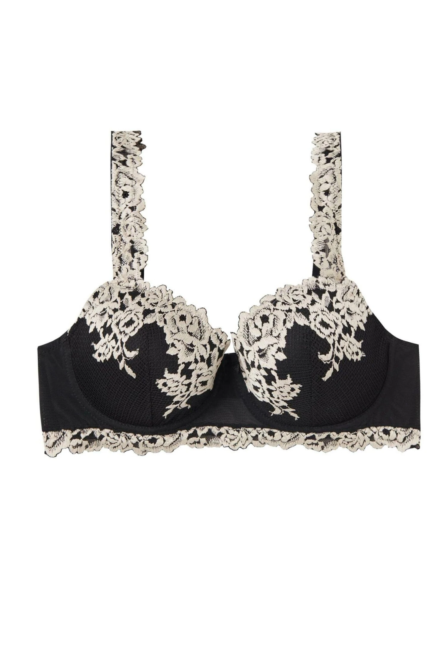 Intimissimi Sofia In Pretty Flowers - Beugel Bh - Black Ivory 5 Intimissimi Sofia In Pretty Flowers - Beugel Bh - Black Ivory - Afbeelding 5