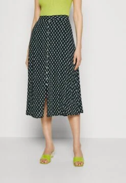 Marks & Spencer Midi Skirt - A-Lijn Rok - Navy Mix