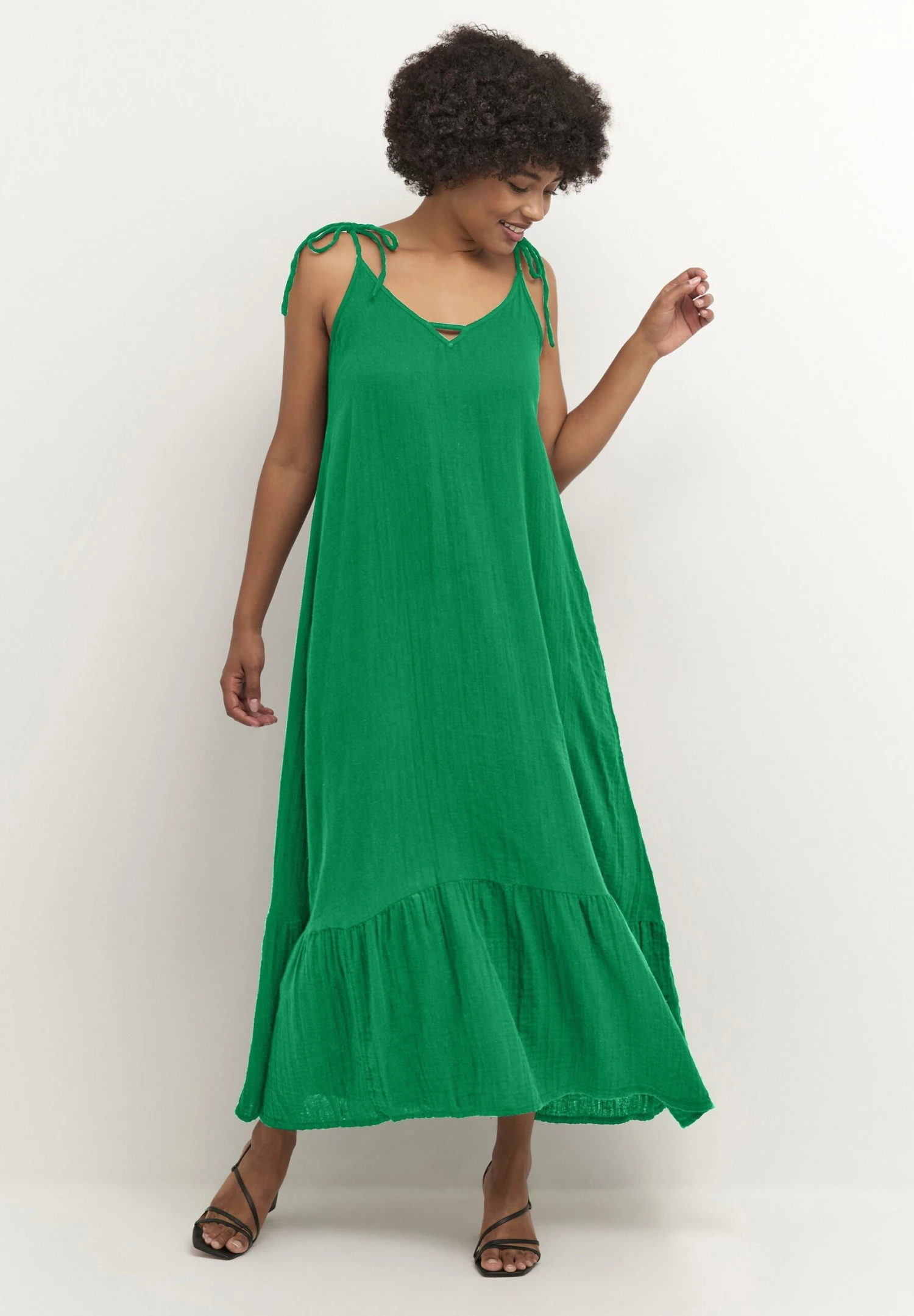 Culture Cuelina Strap - Maxi-Jurk - Jolly Green 2 Culture Cuelina Strap - Maxi-Jurk - Jolly Green - Afbeelding 2