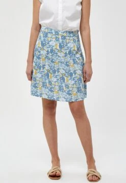 Minus Sarana - A-Lijn Rok - Blue Heaven Print