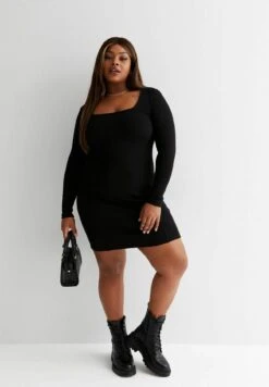 Curves - Etui-Jurk - Black