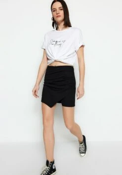 Trendyol Wikkelrok - Black