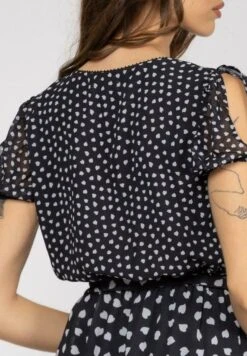 Midi Con Cintura Elástica - Jurk - Black White 10 Midi Con Cintura Elástica - Jurk - Black White -Only Mode Winkel 949fc028d31d4a7b9918d00ad2eae155