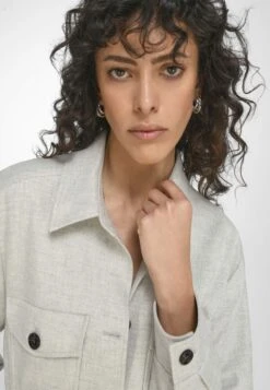 Basler Halflange Jas - Silber -Only Mode Winkel 94c51ae694dc4678bcb90770cf1bc91a