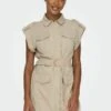 ONLY Belted Cargo - Blousejurk - Humus