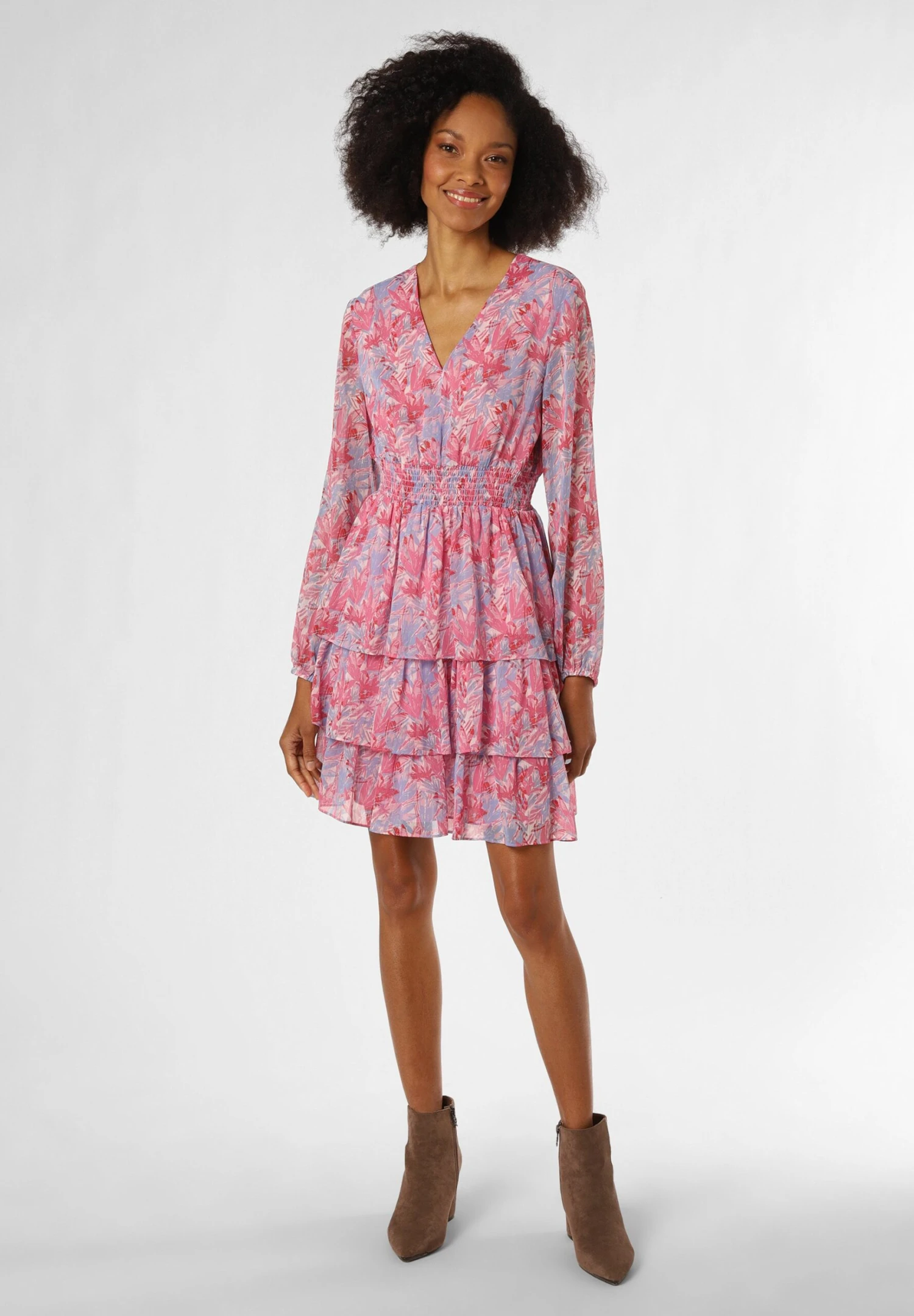 Marie Lund Jurk - Pink Hellblau 1 Marie Lund Jurk - Pink Hellblau