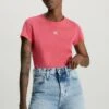 Calvin Klein Jeans Organic - T-Shirt Basic - Pink Flash