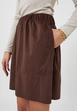 Moves Kia - A-Lijn Rok - Tobacco Brown -Only Mode Winkel 95ad08789a974402af02fc79ff1e4c7b