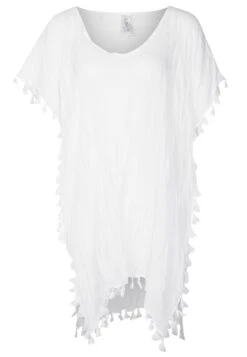 Seafolly Amnesia Kaftan - Strandaccessoire - White -Only Mode Winkel 95b9b435a4e347fd8e3370e9988c5b3b