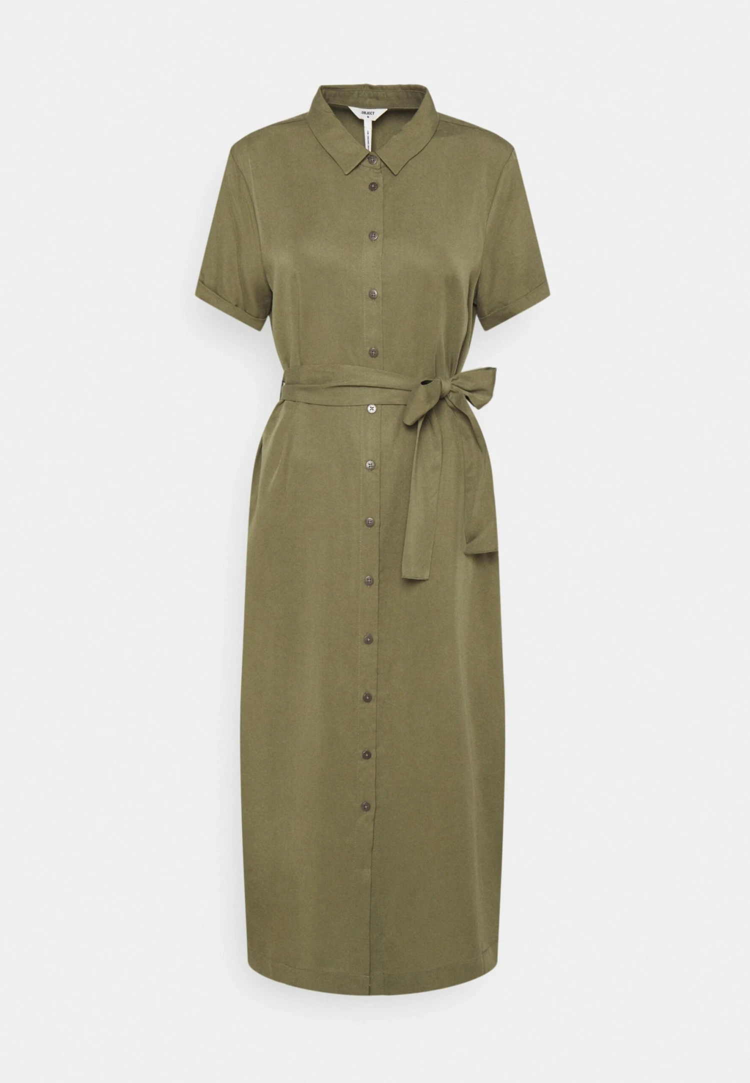 Object Objtilda Isabella Dress - Blousejurk - Deep Lichen Green 6 Object Objtilda Isabella Dress - Blousejurk - Deep Lichen Green - Afbeelding 6