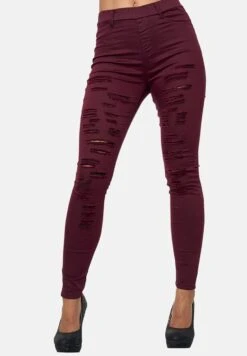 Destroyed Chunkyrayan - Jeggings - Rot