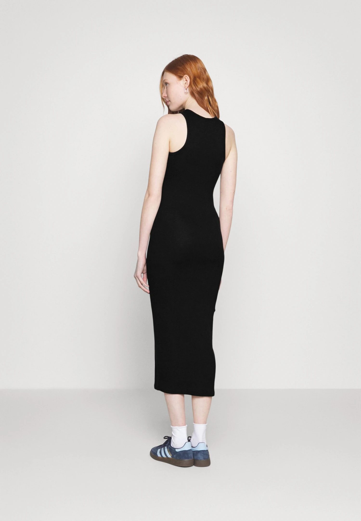 ONLY Onlmilli Midi Dress- Jurk - Black 3 ONLY Onlmilli Midi Dress- Jurk - Black - Afbeelding 3