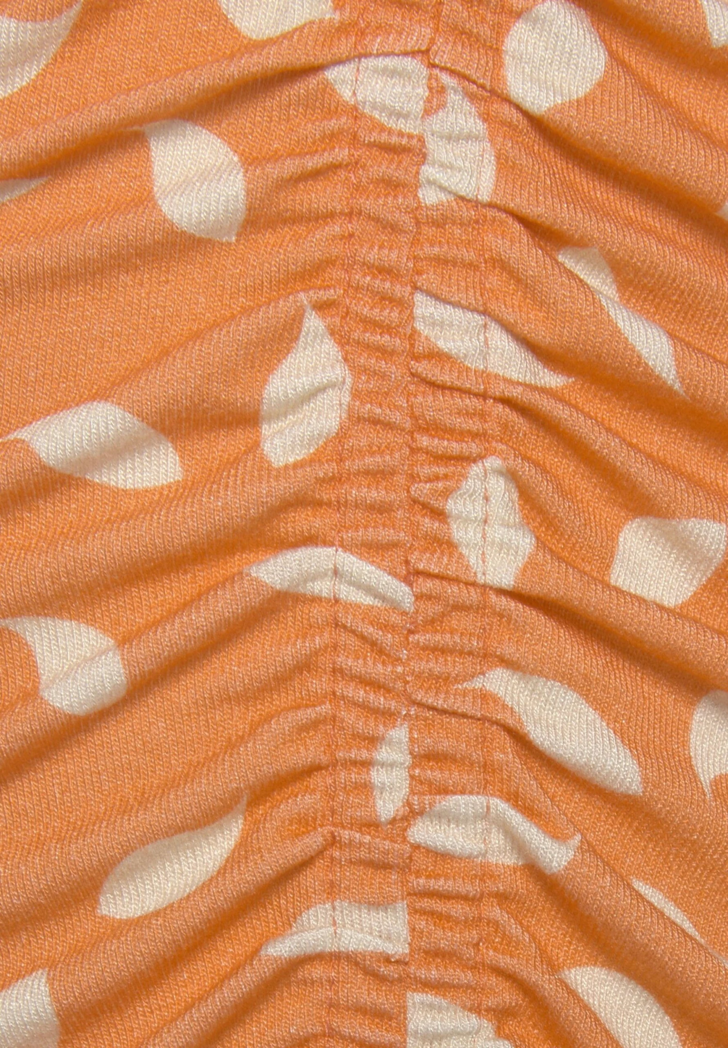 Kokerrok - Orange Creme Bedruckt 5 Kokerrok - Orange Creme Bedruckt - Afbeelding 5