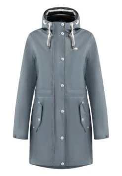 Schmuddelwedda Altiplano - Regenjas - Blaugrau -Only Mode Winkel 97517fa7687a45958f4aeed8b2201325