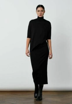 Lala - A-Lijn Rok - Black -Only Mode Winkel 9774ca11deee4ab0952ad2ee198ca1cb