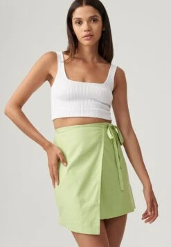 Crossed Midi- A-Lijn Rok - Mint Green 10 Crossed Midi- A-Lijn Rok - Mint Green -Only Mode Winkel 9796286c62634fb6ba33d112a598fbbb