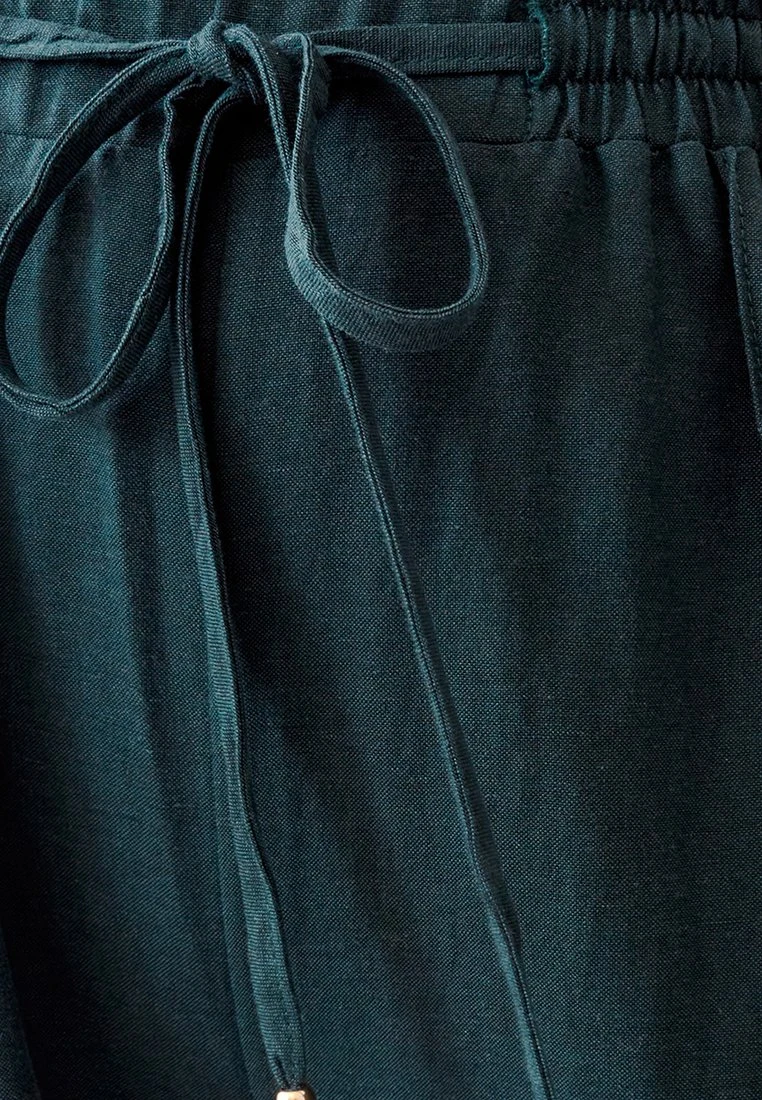 Tussah Andrea - Broek - Emerald 6 Tussah Andrea - Broek - Emerald - Afbeelding 6