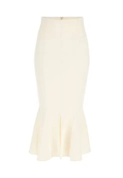 Guess Geraffter- Kokerrok - Weiß 9 Guess Geraffter- Kokerrok - Weiß -Only Mode Winkel 97cd666e81c44c89b3ec32d3404edbfd