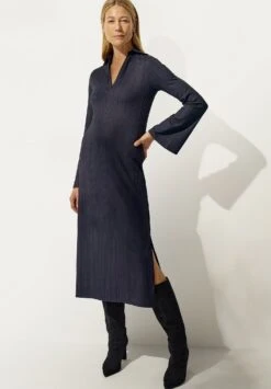 Charlie - Gebreide Jurk - Schwarz