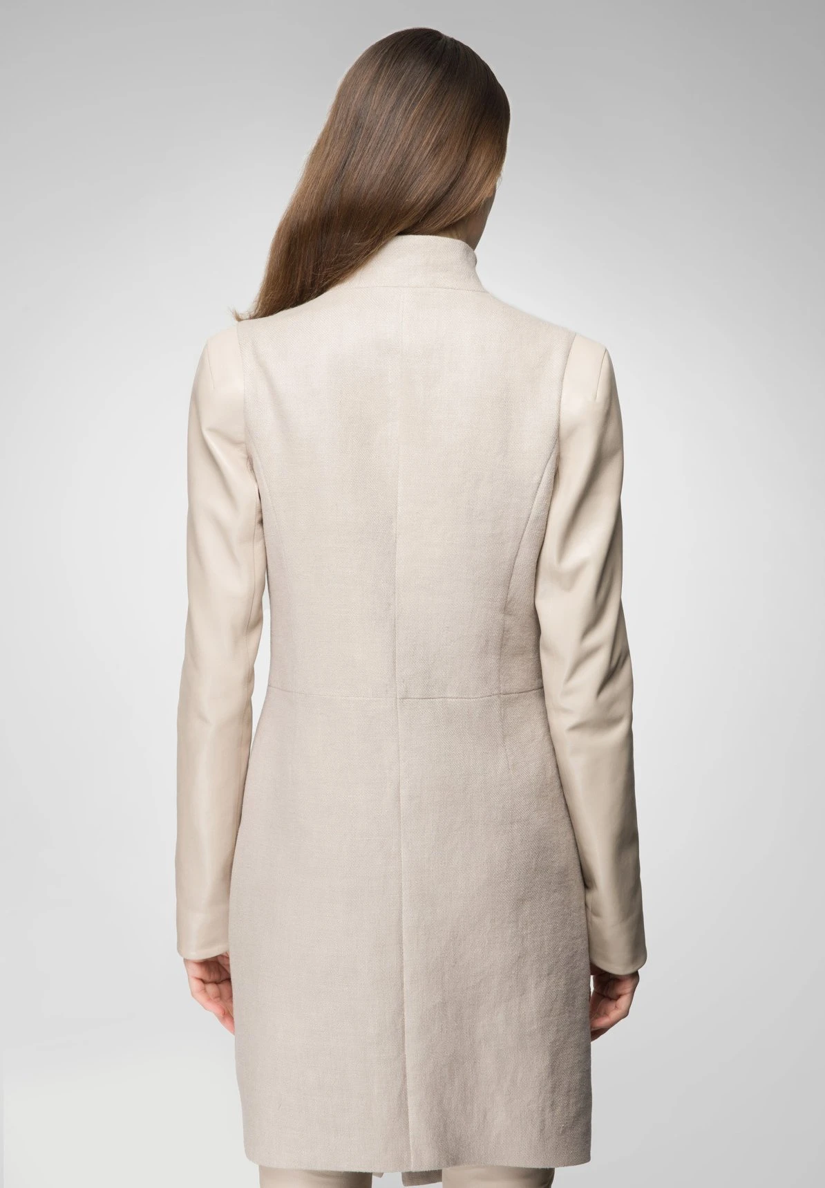 Lisa - Mantel - Stone Beige 3 Lisa - Mantel - Stone Beige - Afbeelding 3