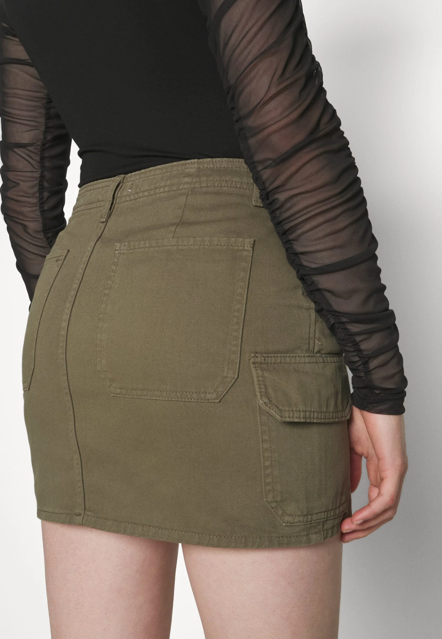 ONLY Onlmalfy Short Cargo Skirt - Jeansrok - Kalamata 7 ONLY Onlmalfy Short Cargo Skirt - Jeansrok - Kalamata - Afbeelding 7