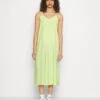 Vero Moda Tall Vmqueeny Calf Singlet Drees - Jurk - Sharp Green