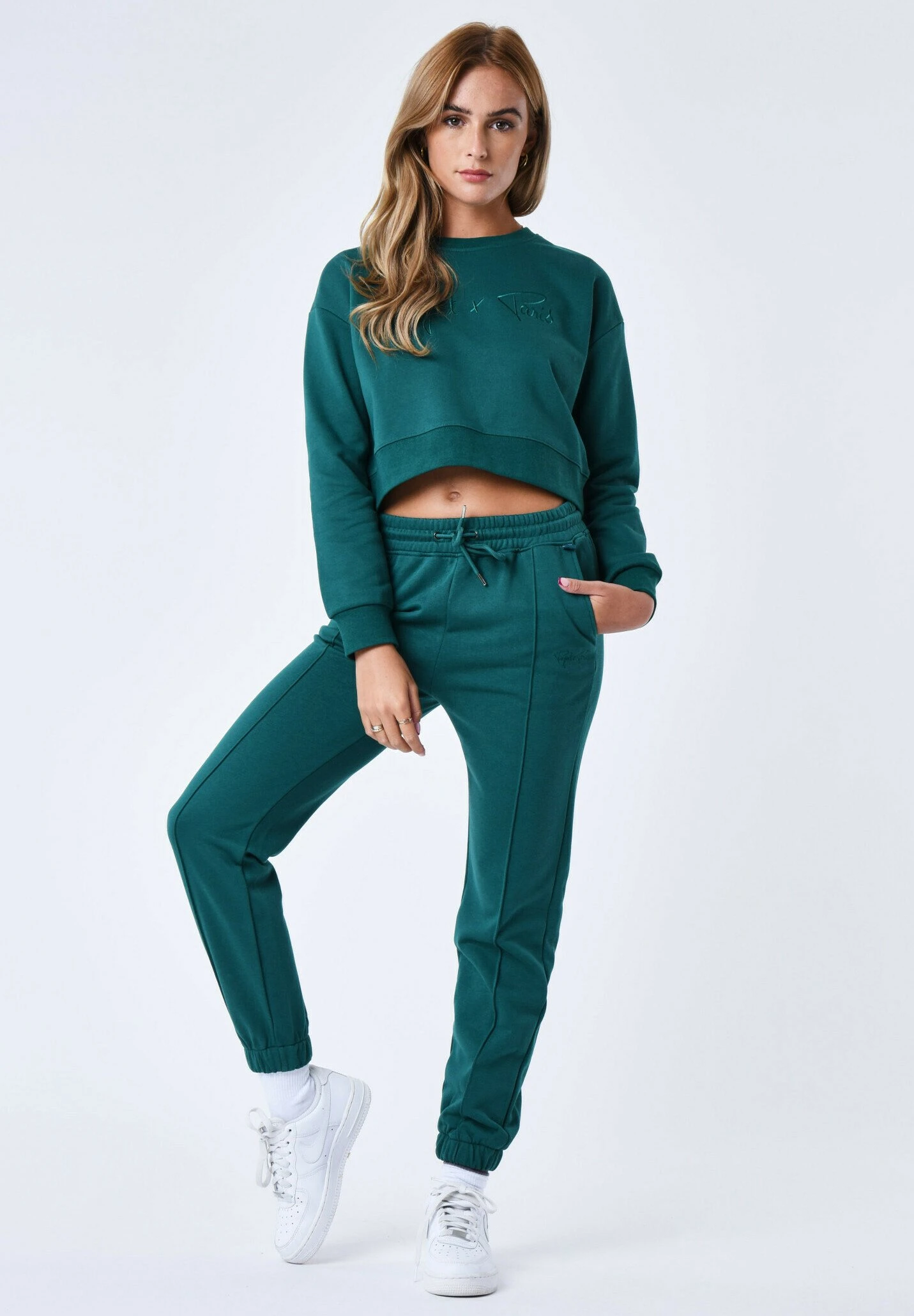 Basic Elastiqué - Trainingsbroek - Vert 2 Basic Elastiqué - Trainingsbroek - Vert - Afbeelding 2