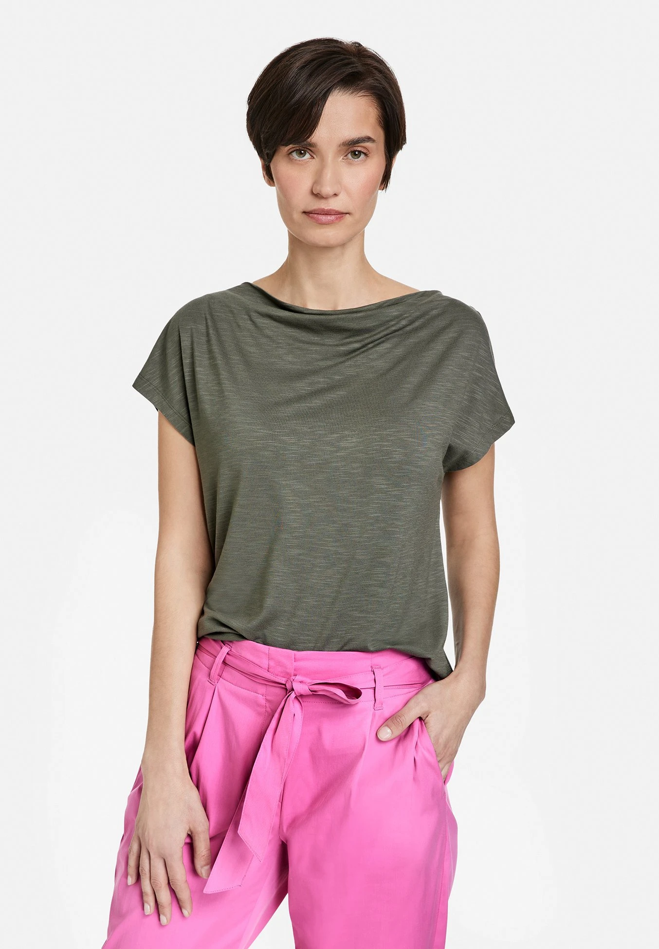 1/2 Arm - T-Shirt Basic - Olive 1 1/2 Arm - T-Shirt Basic - Olive