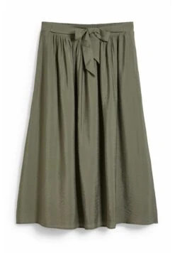 A-Lijn Rok - Green -Only Mode Winkel 99ef2844c0e34a069ce6b4e43e18b52b