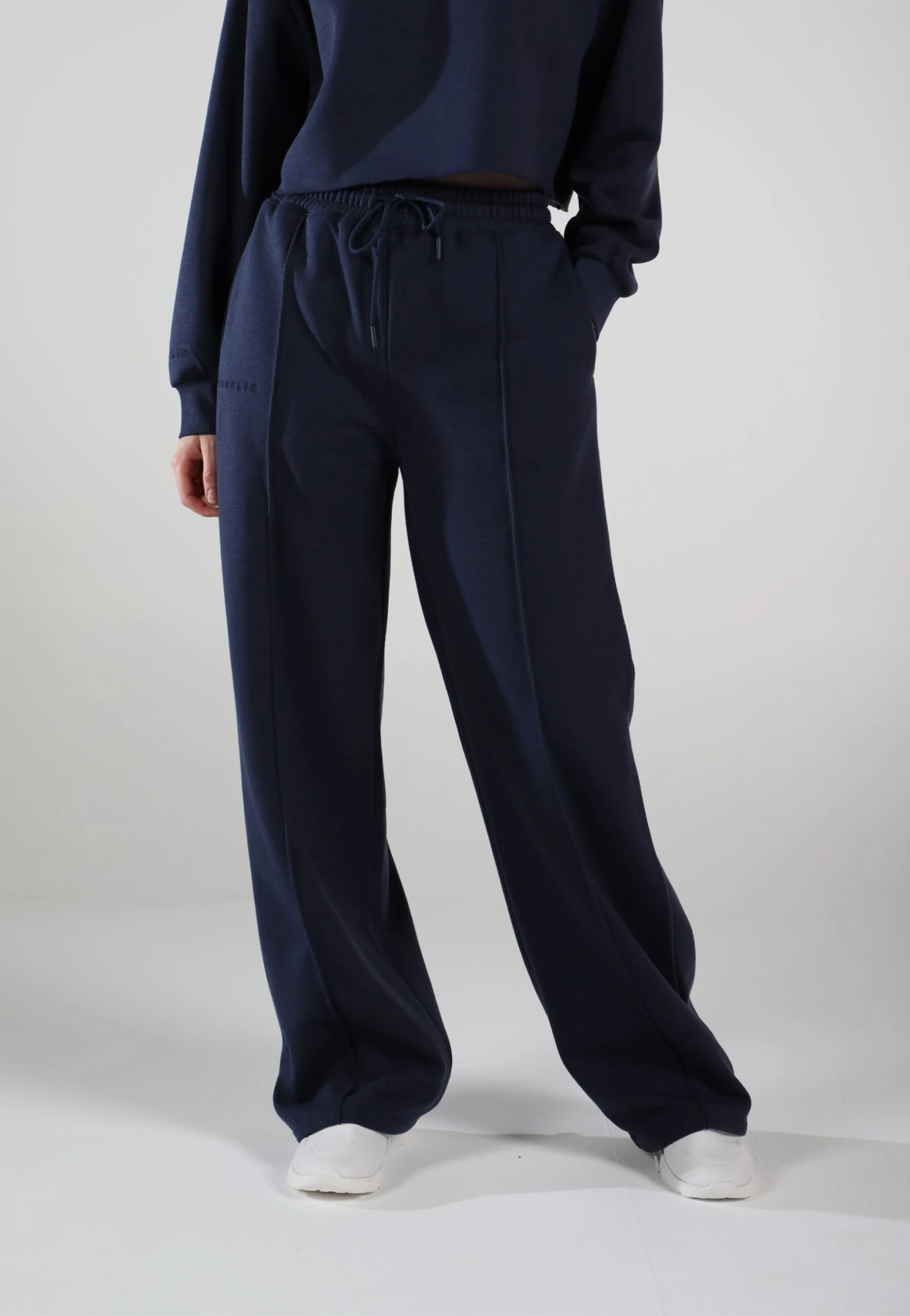 Wide Leg Palazzo E - Trainingsbroek - Midnight Navy 5 Wide Leg Palazzo E - Trainingsbroek - Midnight Navy - Afbeelding 5