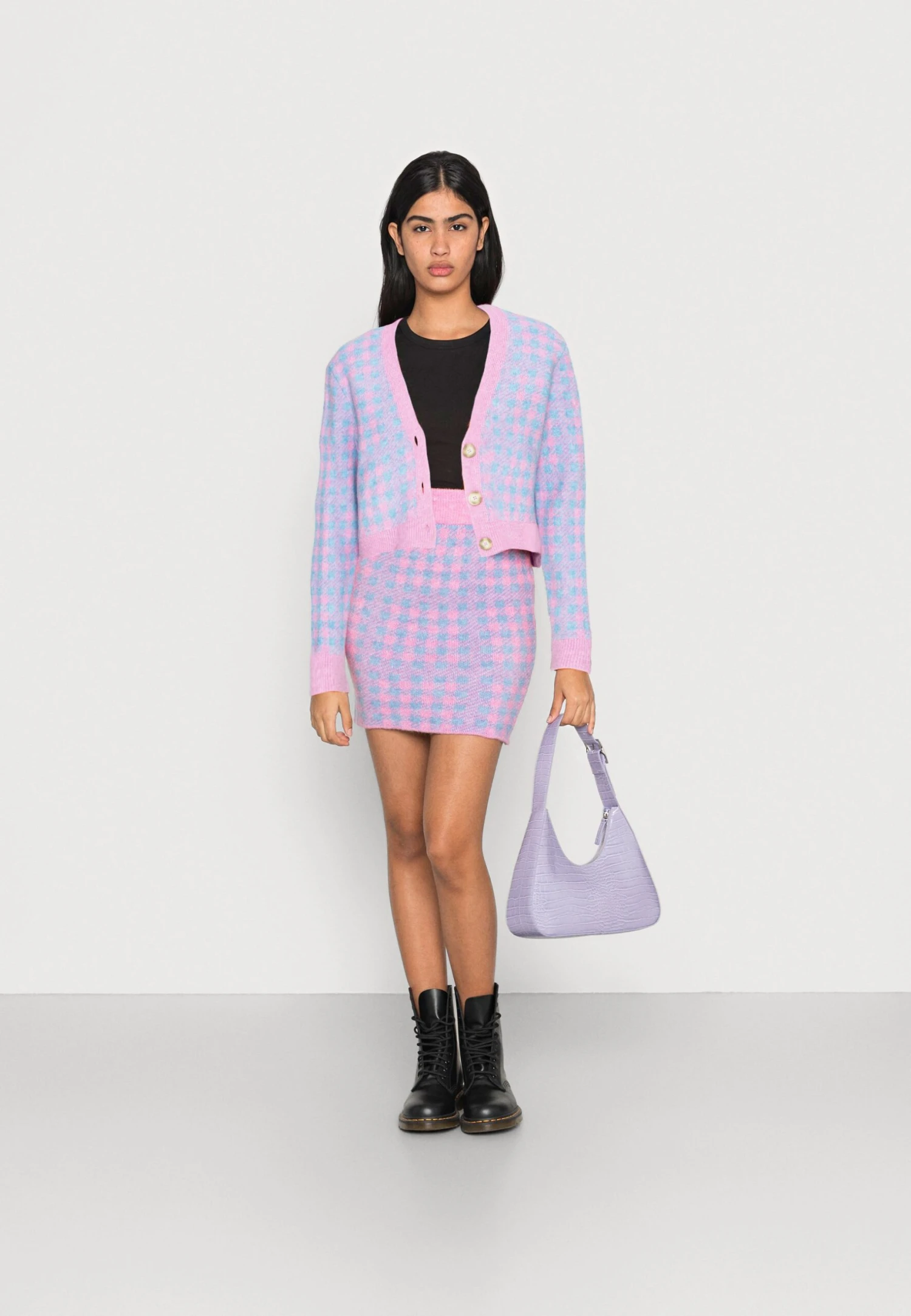 Vila Vichekina Short Skirt - Minirok - Kentucky Bluechecks 2 Vila Vichekina Short Skirt - Minirok - Kentucky Bluechecks - Afbeelding 2