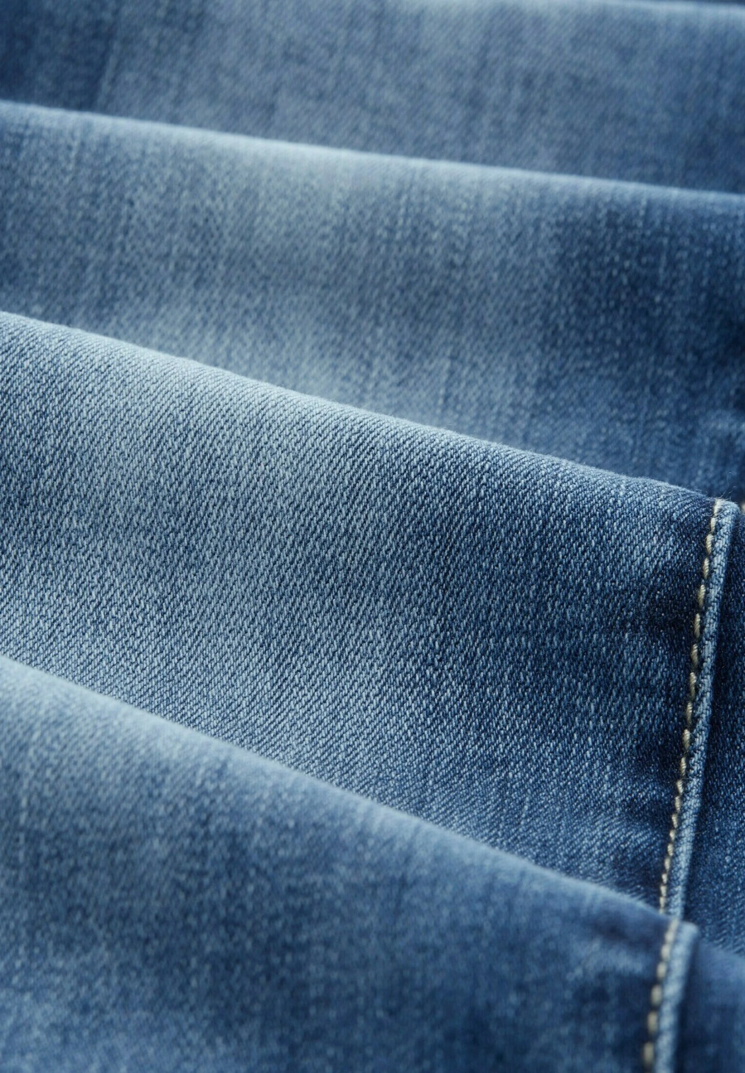 Tom Tailor Slim Fit Jeans - Destroyed Mid Stone Blue Denim 5 Tom Tailor Slim Fit Jeans - Destroyed Mid Stone Blue Denim - Afbeelding 5