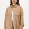 Ibana Tax- Halflange Jas - Beige
