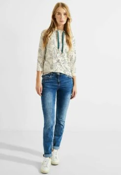Cecil Mit Blumenprint - Longsleeve - Beige -Only Mode Winkel 9ac17d2e0ab54ea88674be4bae7eec41