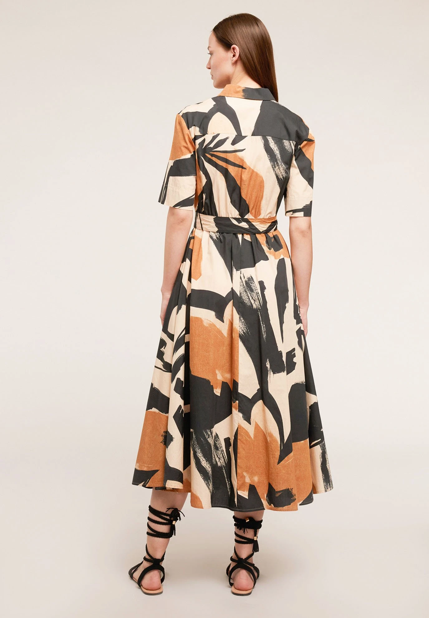 Chemisier Stampa Etnica - Blousejurk - Marrone 2 Chemisier Stampa Etnica - Blousejurk - Marrone - Afbeelding 2