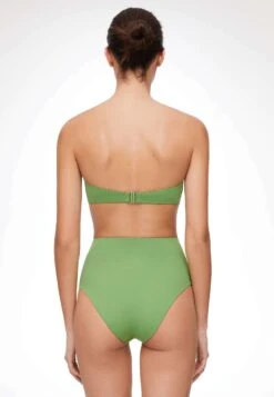 Oysho Embroidered High-Coverage - Bikinibroekje - Green -Only Mode Winkel 9aebe956d03c40328048a3c2bb5ffc93